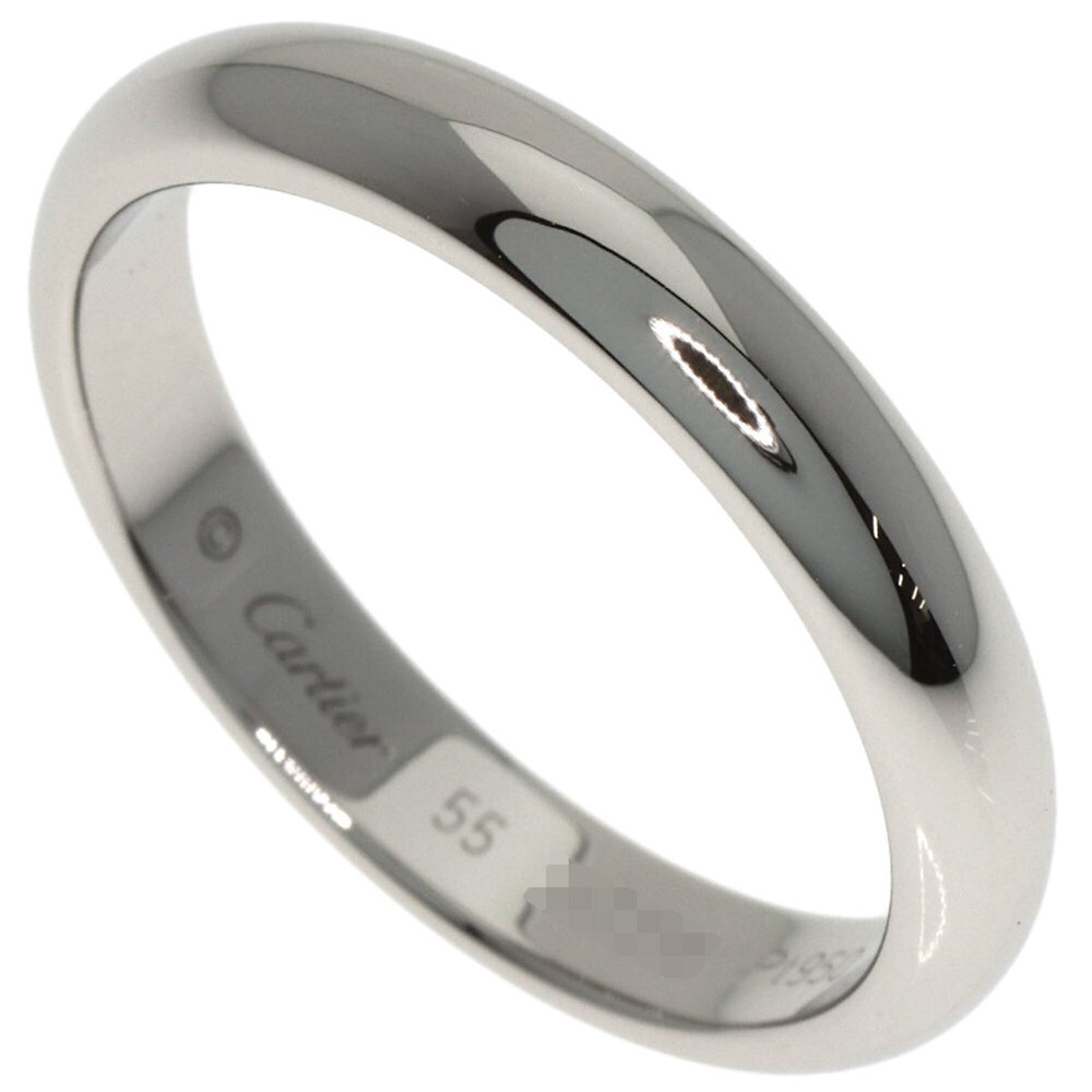 CARTIER Authentic Silver Wedding Ring #55